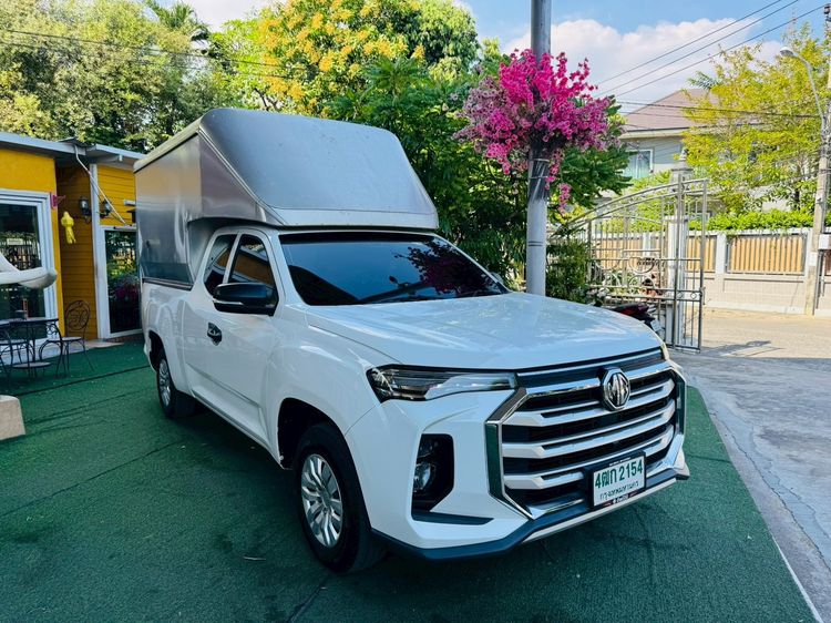 MG Extender 2024 2.0 Grand D Pickup ดีเซล ไม่ติดแก๊ส เกียร์ธรรมดา ขาว รูปที่ 4