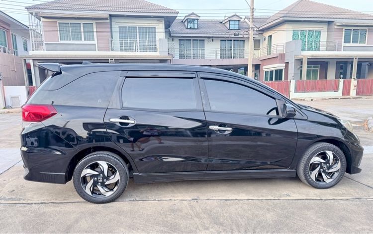 Honda Mobilio 2014 1.5 RS Sedan เบนซิน ไม่ติดแก๊ส เกียร์อัตโนมัติ ดำ รูปที่ 4