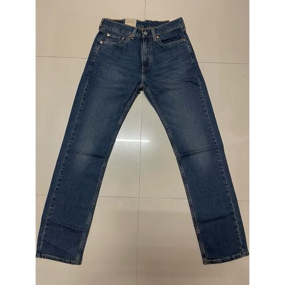Levi's 505 มีไซส์ 29,30,31,32,33,34,36,38,40 กางเกงยีนส์ผู้ชาย เอวกลาง ทรงเข้ารูป ยีนส์ยืด  สียีนส์เข้ม ใหม่ ของแท้ ส่งฟรี รูปที่ 2