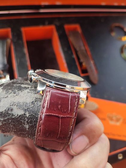 Glam Rock Miss Miami Beach GR32101 Women’s Orange Watch 100M Swiss Quartz รูปที่ 15