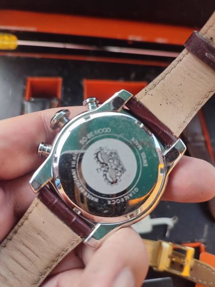 Glam Rock Miss Miami Beach GR32101 Women’s Orange Watch 100M Swiss Quartz รูปที่ 2