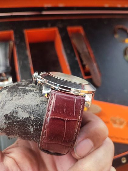 Glam Rock Miss Miami Beach GR32101 Women’s Orange Watch 100M Swiss Quartz รูปที่ 14