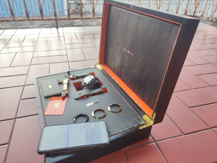 Glam Rock Miss Miami Beach GR32101 Women’s Orange Watch 100M Swiss Quartz รูปที่ 13