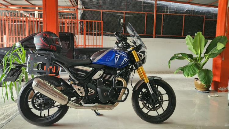 ขาย Triumph รุ่นSpeed 400 ปี2025 วิ่งน้อย129กิโลแท้ รูปที่ 6