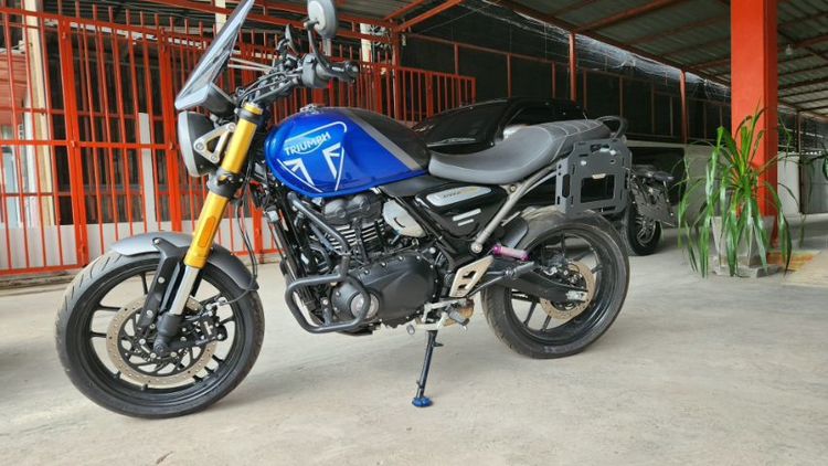 ขาย Triumph รุ่นSpeed 400 ปี2025 วิ่งน้อย129กิโลแท้