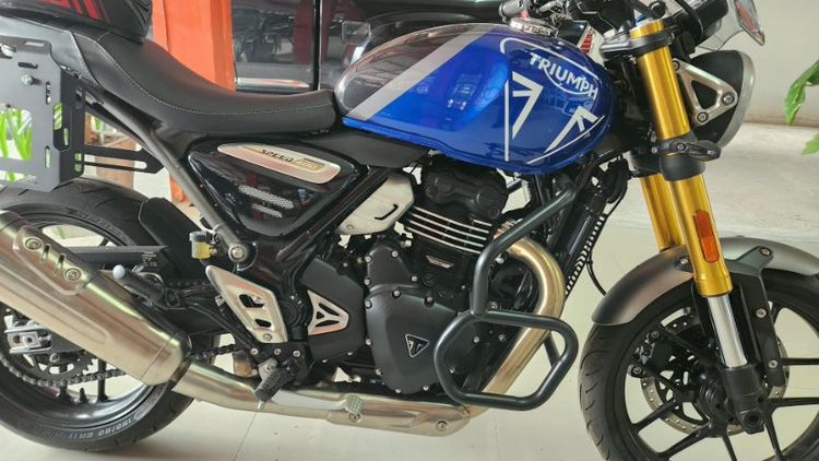 ขาย Triumph รุ่นSpeed 400 ปี2025 วิ่งน้อย129กิโลแท้ รูปที่ 5