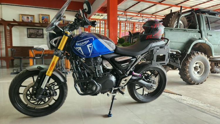 ขาย Triumph รุ่นSpeed 400 ปี2025 วิ่งน้อย129กิโลแท้ รูปที่ 9