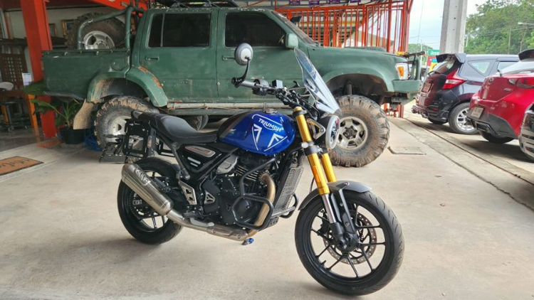 ขาย Triumph รุ่นSpeed 400 ปี2025 วิ่งน้อย129กิโลแท้ รูปที่ 2