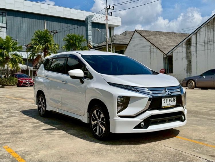 Mitsubishi Xpander 2019 1.5 GT Van เบนซิน ไม่ติดแก๊ส เกียร์อัตโนมัติ ขาว รูปที่ 3