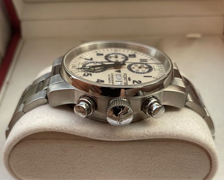 WTS FORTIS CHRONOGRAPH BLUE STEEL LIMITED 500 PCS (FULL SET) รูปที่ 8