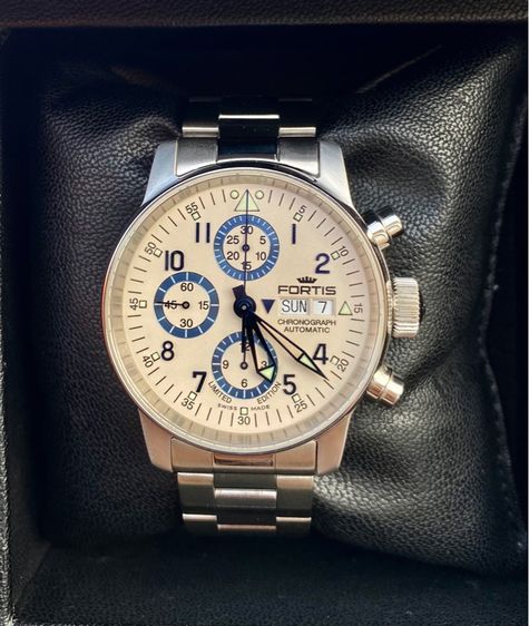 ขาว อื่นๆ WTS FORTIS CHRONOGRAPH BLUE STEEL LIMITED 500 PCS (FULL SET)