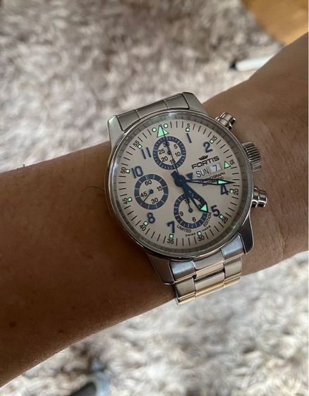 WTS FORTIS CHRONOGRAPH BLUE STEEL LIMITED 500 PCS (FULL SET) รูปที่ 2
