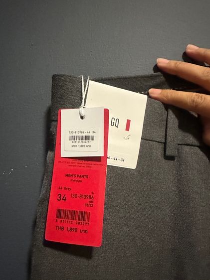 เทา อื่นๆ แขนยาว อื่นๆ GQกางเกงสแล็ค