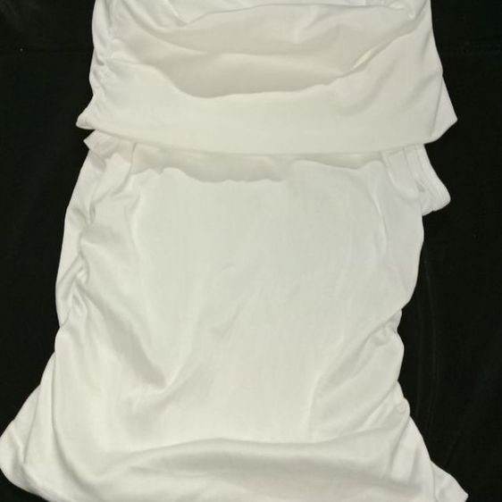 ไม่มีแขน ขาว L อื่นๆ เสื้อมือ2 ปาดไหล่