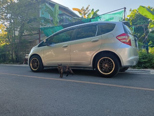 Honda Jazz 2009 1.5 V i-VTEC Sedan เบนซิน ไม่ติดแก๊ส เกียร์อัตโนมัติ บรอนซ์เงิน รูปที่ 4