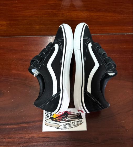 vans old skool pro velcro black white มือ 2 ราคา 990฿ (รวมส่ง ) ไม่มีกล่อง Size  9 US 42 Eur 27 Cm  สินค้า  มือ 2 สภาพดี  รูปที่ 6
