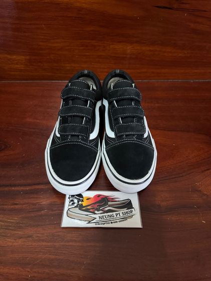 vans old skool pro velcro black white มือ 2 ราคา 990฿ (รวมส่ง ) ไม่มีกล่อง Size  9 US 42 Eur 27 Cm  สินค้า  มือ 2 สภาพดี  รูปที่ 2