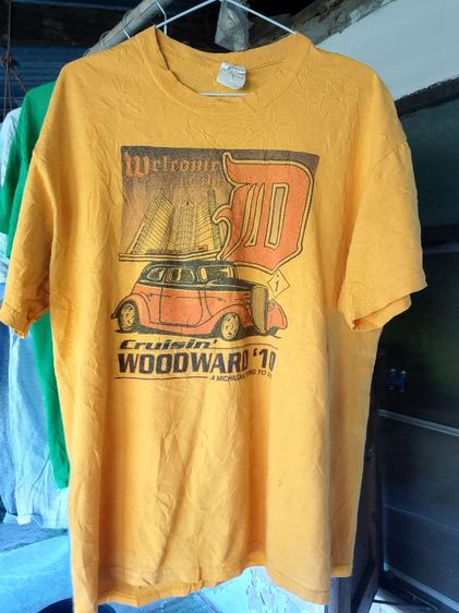 เสื้อยืดมือสอง สภาพดี คัดเกรด size L รูปที่ 4