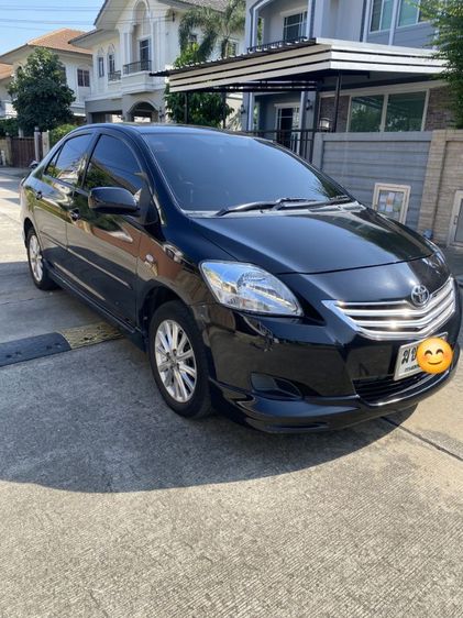 Toyota Vios 2011 1.5 E Sedan เบนซิน ไม่ติดแก๊ส เกียร์อัตโนมัติ ดำ รูปที่ 2