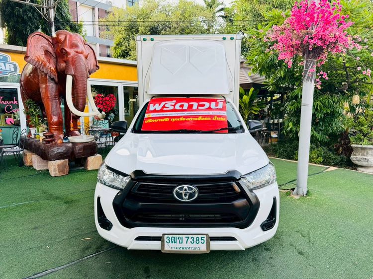 ตู้แห้ง สูงใน 180 ซม. ✔️เสริมแหนบ ☑️TOYOTA REVO Singlecab 2.4  ENTRY ปี 2020 ☑️ฟรีดาวน์ ออกง่าย ไม่ต้องค้ำ รถพร้อมใช้เลยค่ะ