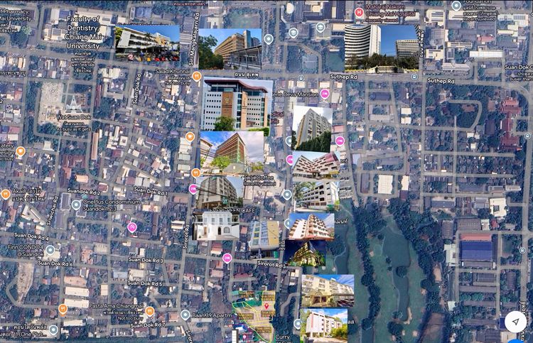 ที่ดินใกล้ ร.พ.สวนดอก เหมาะสำหรับสร้างอพาร์ทเม้นท์หรืออาคารพาณิชย์ รูปที่ 3