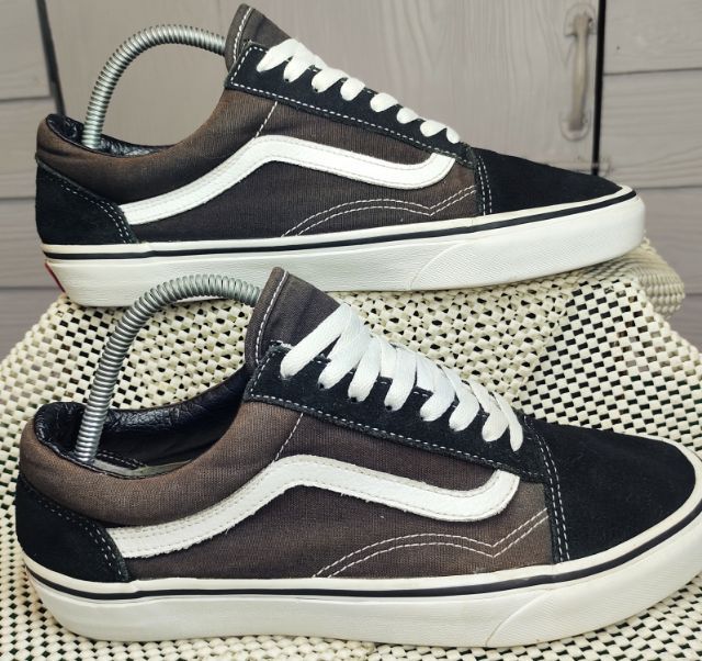 รองเท้า💥 Vans💥ของแท้‼️หนังกลับ สีดำ💥สวยๆ เดิมๆ สภาพดี💥ไซร์ 42 รูปที่ 13