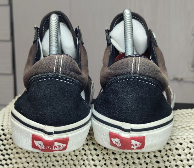 รองเท้า💥 Vans💥ของแท้‼️หนังกลับ สีดำ💥สวยๆ เดิมๆ สภาพดี💥ไซร์ 42 รูปที่ 7