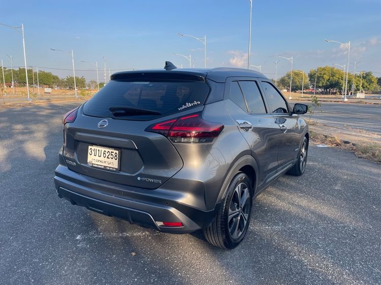 Nissan Kicks 2022 1.2 VL Utility-car ไฮบริด เกียร์อัตโนมัติ เทา รูปที่ 4