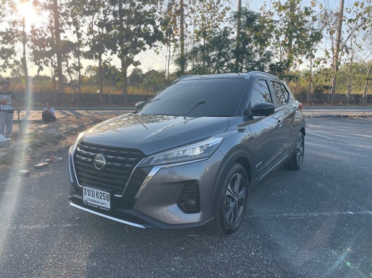 Nissan Kicks 2022 1.2 VL Utility-car ไฮบริด เกียร์อัตโนมัติ เทา รูปที่ 3