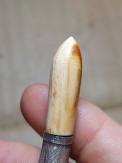 เครื่องรางมีดหมอปลอกเงินแท้หลวงพ่อเดิมวัดหนองโพ รูปที่ 7