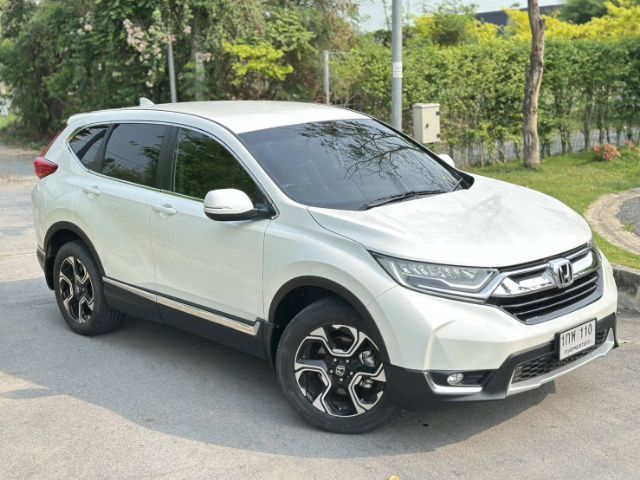 Honda CR-V 2018 2.4 EL 4WD Utility-car เบนซิน ไม่ติดแก๊ส เกียร์อัตโนมัติ ขาว รูปที่ 4