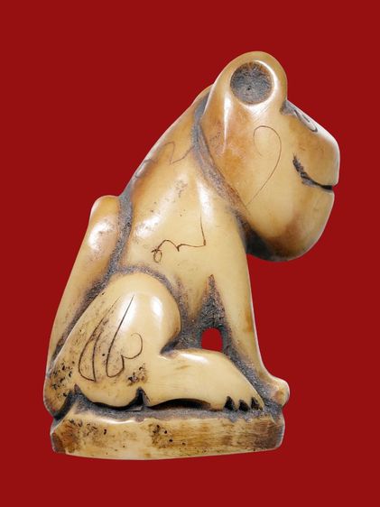 (ปรับลดราคาลง)ให้เช่า สุดยอดเครื่องราง ของขลัง เสือหน้าแมว หลวงพ่อปาน วัดคลองด่าน  จารเต็มครบสูตร สวย รูปที่ 14