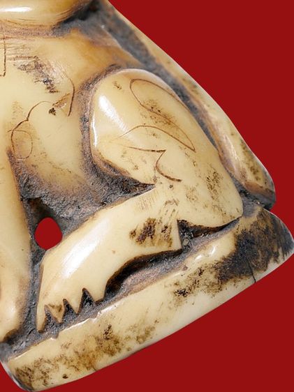 (ปรับลดราคาลง)ให้เช่า สุดยอดเครื่องราง ของขลัง เสือหน้าแมว หลวงพ่อปาน วัดคลองด่าน  จารเต็มครบสูตร สวย รูปที่ 4