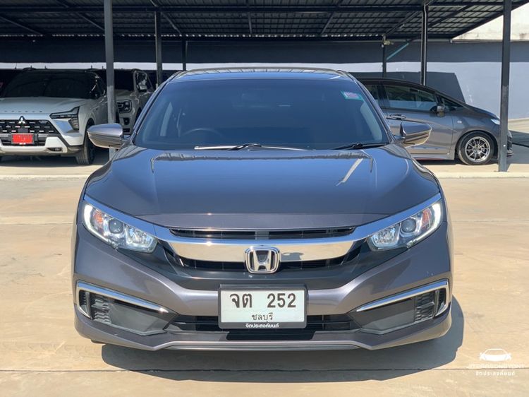 Honda Civic 2019 1.8 E i-VTEC Sedan เบนซิน เกียร์อัตโนมัติ เทา รูปที่ 3