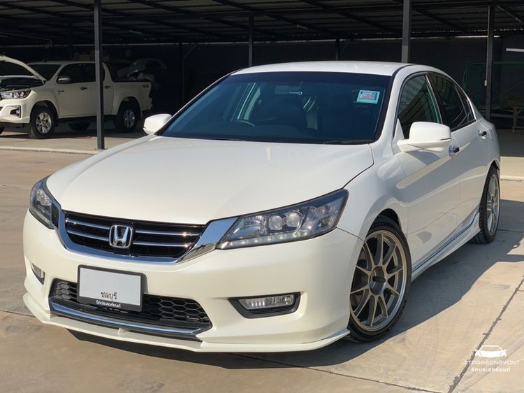 Honda Accord 2013 2.4 EL i-VTEC Sedan เบนซิน เกียร์อัตโนมัติ ขาว รูปที่ 3