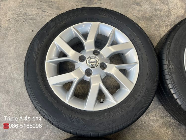 ✨ล้อแม็ก✨Nissan Note ขอบ 15 แถมยาง Dunlop 185-65-15 ปี 21 รูปที่ 4