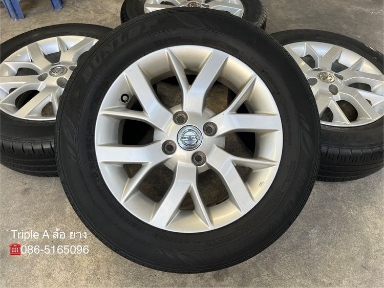 ✨ล้อแม็ก✨Nissan Note ขอบ 15 แถมยาง Dunlop 185-65-15 ปี 21 รูปที่ 2