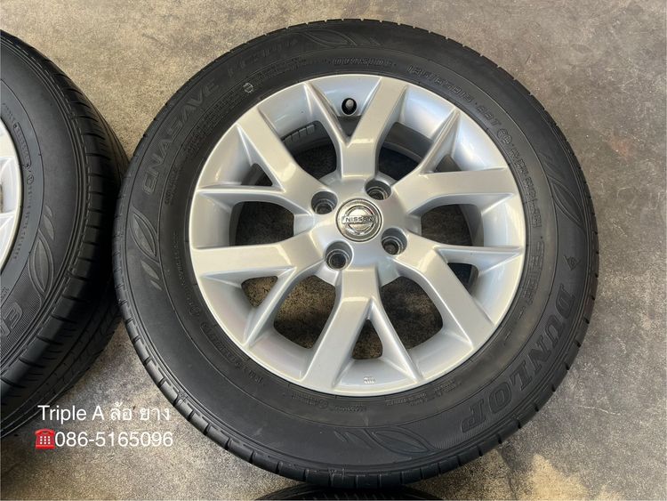 ✨ล้อแม็ก✨Nissan Note ขอบ 15 แถมยาง Dunlop 185-65-15 ปี 21 รูปที่ 5