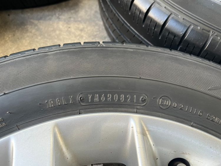 ✨ล้อแม็ก✨Nissan Note ขอบ 15 แถมยาง Dunlop 185-65-15 ปี 21 รูปที่ 9
