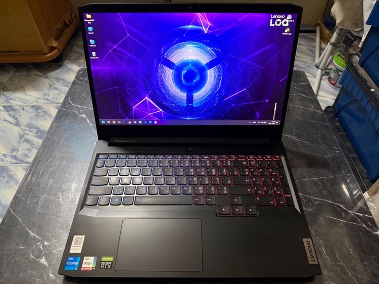 ขาย Note Book LENOVO IDEAPAD GAMING 3 15IHU6-82K100KKTA I5-11300H Ram 16gb RTX 3050 4 GB GDDR6 512gb 512gb SSD M.2 สภาพสวยๆ เลยครับผม รูปที่ 2