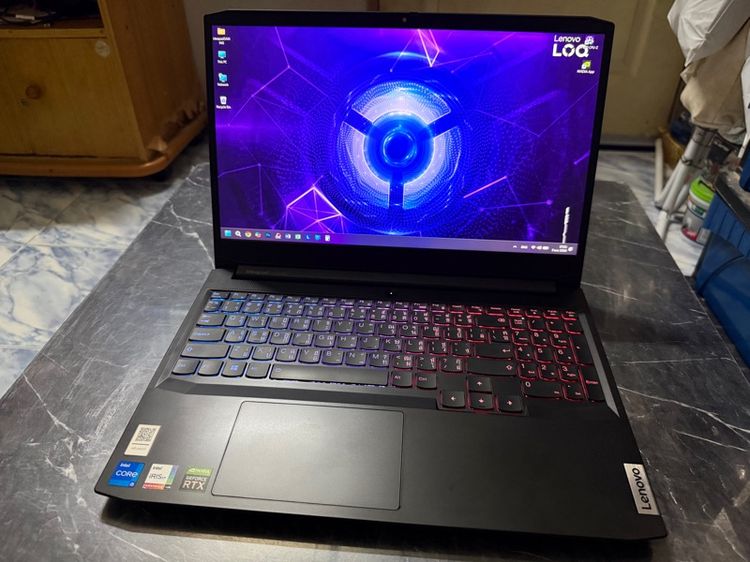 ขาย Note Book LENOVO IDEAPAD GAMING 3 15IHU6-82K100KKTA I5-11300H Ram 16gb RTX 3050 4 GB GDDR6 512gb 512gb SSD M.2 สภาพสวยๆ เลยครับผม รูปที่ 4