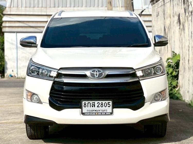 Toyota Innova 2019 2.8 Crysta V Utility-car ดีเซล ไม่ติดแก๊ส เกียร์อัตโนมัติ ขาว รูปที่ 4