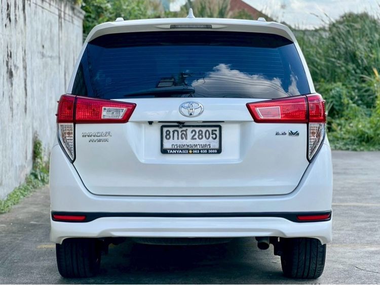 Toyota Innova 2019 2.8 Crysta V Utility-car ดีเซล ไม่ติดแก๊ส เกียร์อัตโนมัติ ขาว รูปที่ 3