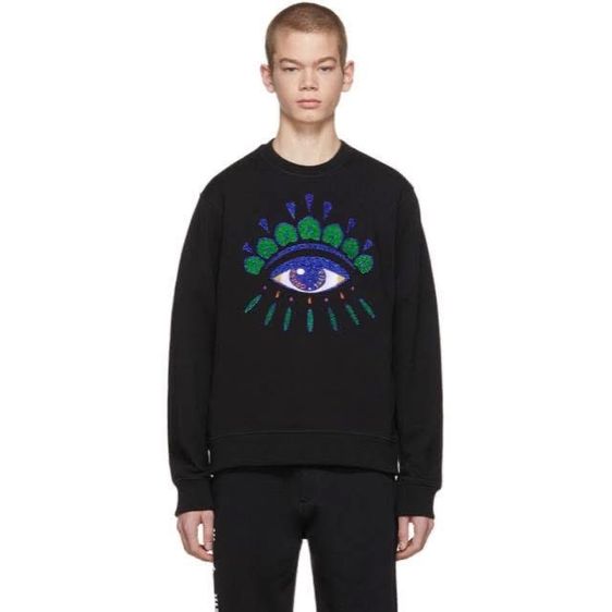 เสื้อกันหนาว KENZO แท้ 💯 size M วัดจริงขนาด อก 22 ยาว 27 นิ้ว สภาพดีมาก ทรงสวย ลายปักโลโก้สีสวย ผ้านิ่มหายากน่าสะสมครับ รูปที่ 2