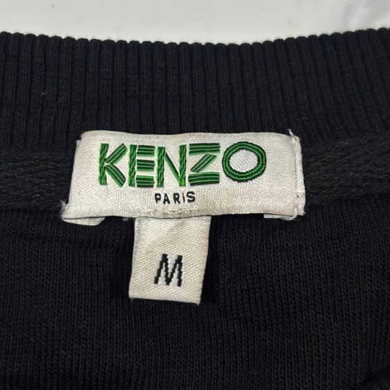 เสื้อกันหนาว KENZO แท้ 💯 size M วัดจริงขนาด อก 22 ยาว 27 นิ้ว สภาพดีมาก ทรงสวย ลายปักโลโก้สีสวย ผ้านิ่มหายากน่าสะสมครับ รูปที่ 3