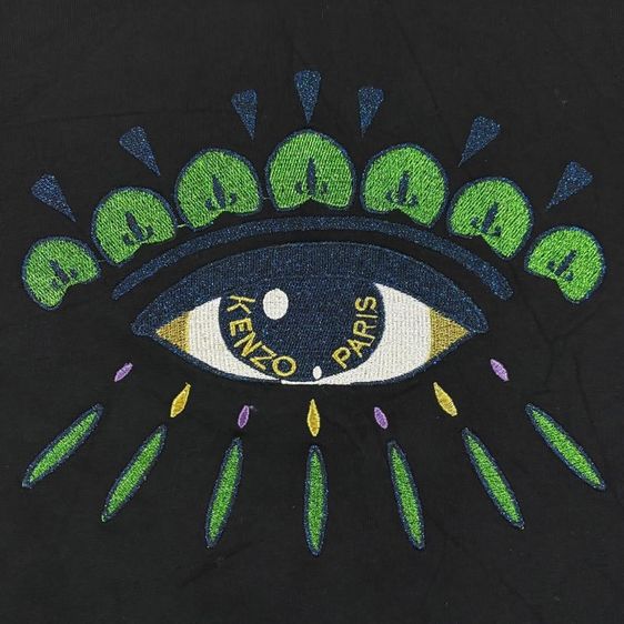 เสื้อกันหนาว KENZO แท้ 💯 size M วัดจริงขนาด อก 22 ยาว 27 นิ้ว สภาพดีมาก ทรงสวย ลายปักโลโก้สีสวย ผ้านิ่มหายากน่าสะสมครับ รูปที่ 5