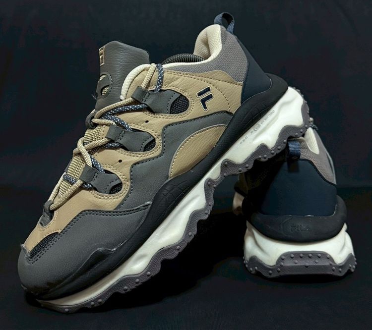 หลากสี หนังแท้ รองเท้าผ้าใบ UK 9 | EU 43 1/3 | US 9.5 FILA Size43 ส่งฟรี