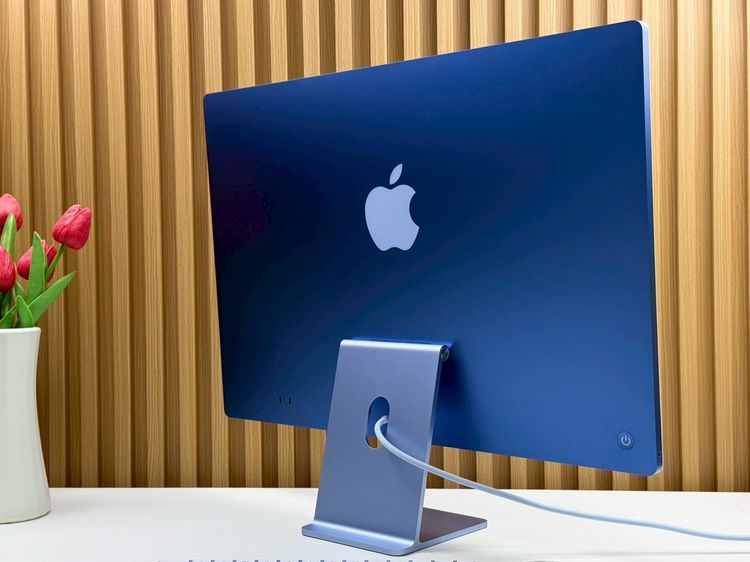 iMac 24-inch M4 2024 Two ports Ram16GB SSD256GB CPU8-Core GPU8-Core 2Ports Blue apple care 2 August 2026 รูปที่ 6
