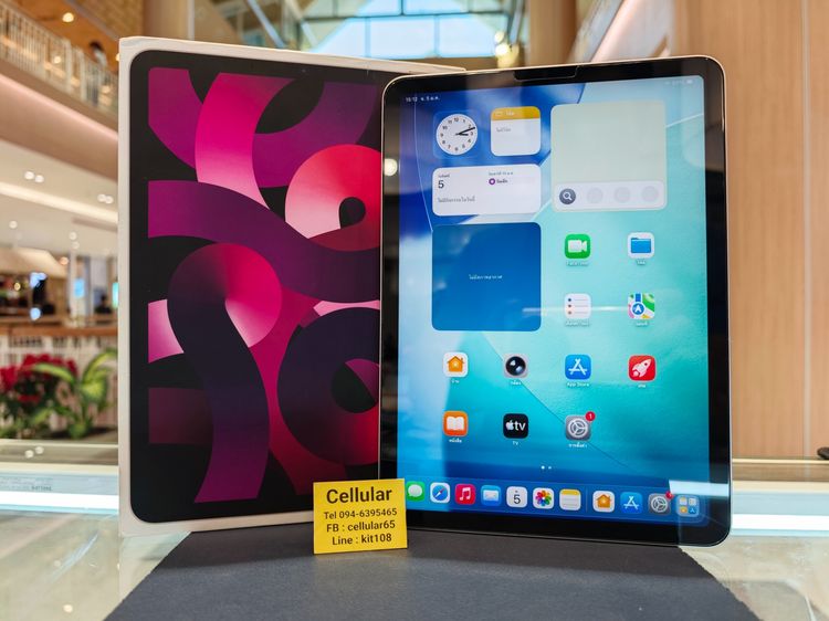 iPad Air5 64GB WiFi สภาพสวย เครื่องไทย ครบกล่อง รูปที่ 2