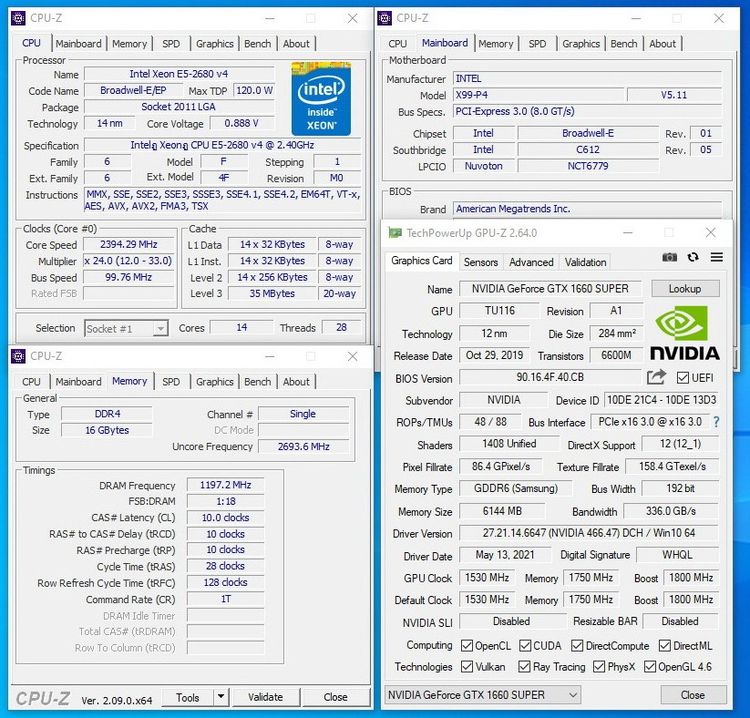 ❇️COMฯPCทำงาน ตัดต่อ แคสเกมแรงๆ❇️SET 14Core28Thread❇️RAM 16G❇️GTX 1650 SUPER❇️NVME รูปที่ 9